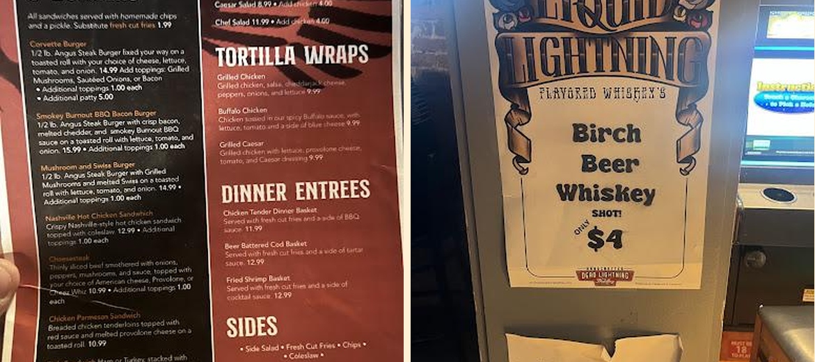Corvette Grille Menu